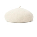 Women Ladies Beanie Wool French Beret Newsboy Hat Cap Winter Warm Hats Girls - White V528-BERET-WHITE-287015