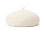 Women Ladies Beanie Wool French Beret Newsboy Hat Cap Winter Warm Hats Girls - White V528-BERET-WHITE-287015