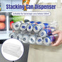 Double Tier Drinks Organiser Drawer Shelf Storage Rack Beverage Dispenser Holder V528-BEVERAGE-975900