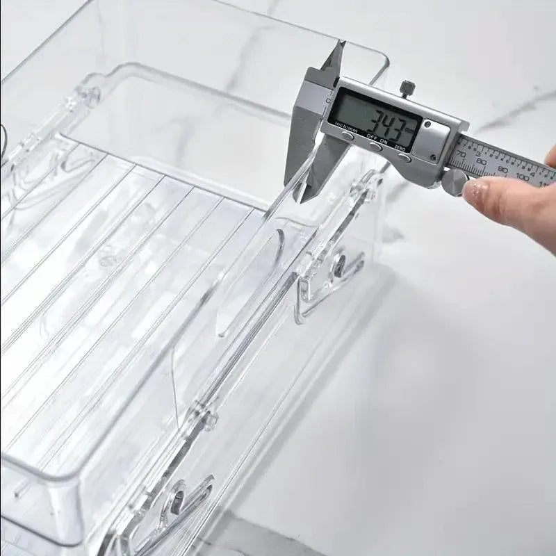 Double Tier Drinks Organiser Drawer Shelf Storage Rack Beverage Dispenser Holder V528-BEVERAGE-975900