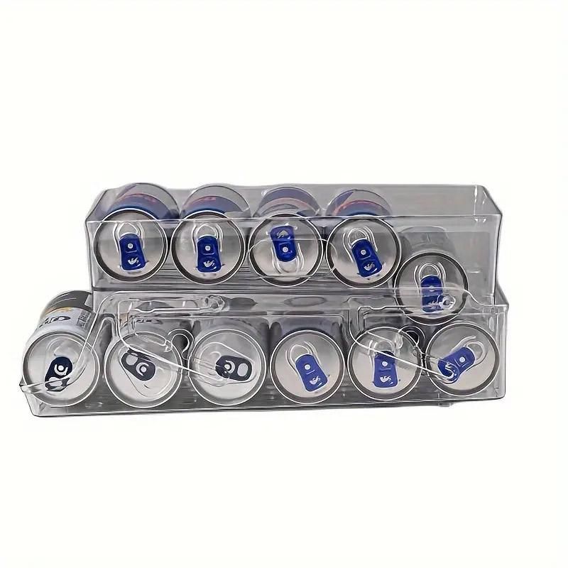 Double Tier Drinks Organiser Drawer Shelf Storage Rack Beverage Dispenser Holder V528-BEVERAGE-975900