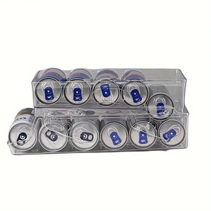 Double Tier Drinks Organiser Drawer Shelf Storage Rack Beverage Dispenser Holder V528-BEVERAGE-975900