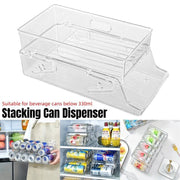 Double Tier Drinks Organiser Drawer Shelf Storage Rack Beverage Dispenser Holder V528-BEVERAGE-975900