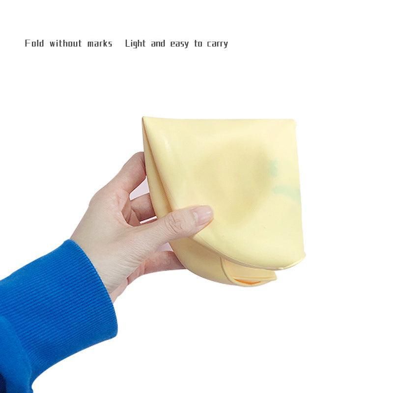 Silicone Waterproof Feeding Bib Apron with Pouch Easy to Clean Smock for Mealtime Use - Sheep V528-BIB-THEEP-919628