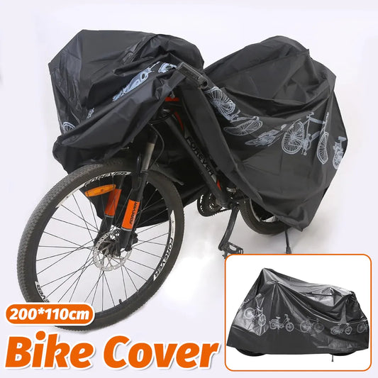 Waterproof Rain Dust Bike Bicycle Cycling Outdoor Cover Protector UV Resistant V528-BICYCLE-COVER-BLACK-786594
