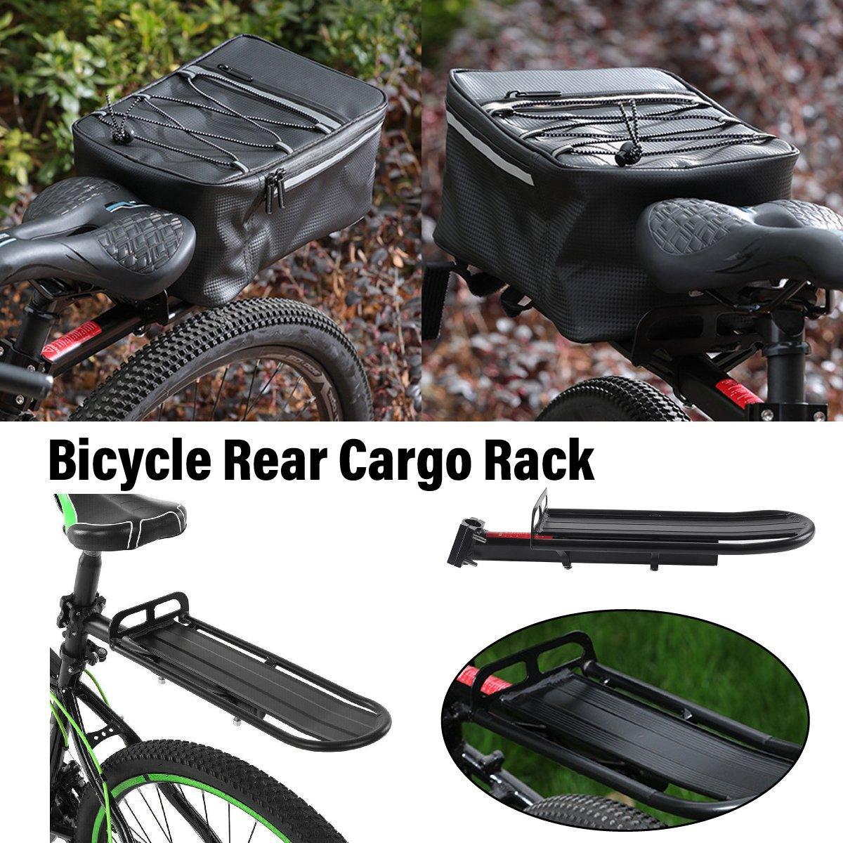 Mountain Bike Rear Rack Flat Suspension Rack Accessories Luggage Carrier Shelf V528-BICYCLE-REAR-RACK-554846