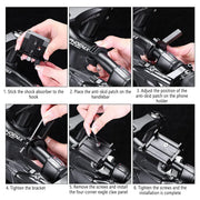 Aluminum Alloy Bicycle Mobile Phone Stand Phone Rack Cycling Accessories Mount V528-BICYCLE-STAND-BLACK-902847