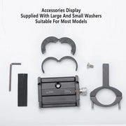 Aluminum Alloy Bicycle Mobile Phone Stand Phone Rack Cycling Accessories Mount V528-BICYCLE-STAND-BLACK-902847