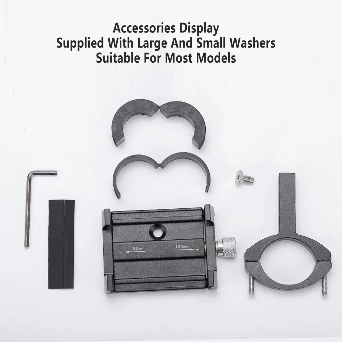 Aluminum Alloy Bicycle Mobile Phone Stand Phone Rack Cycling Accessories Mount V528-BICYCLE-STAND-BLACK-902847
