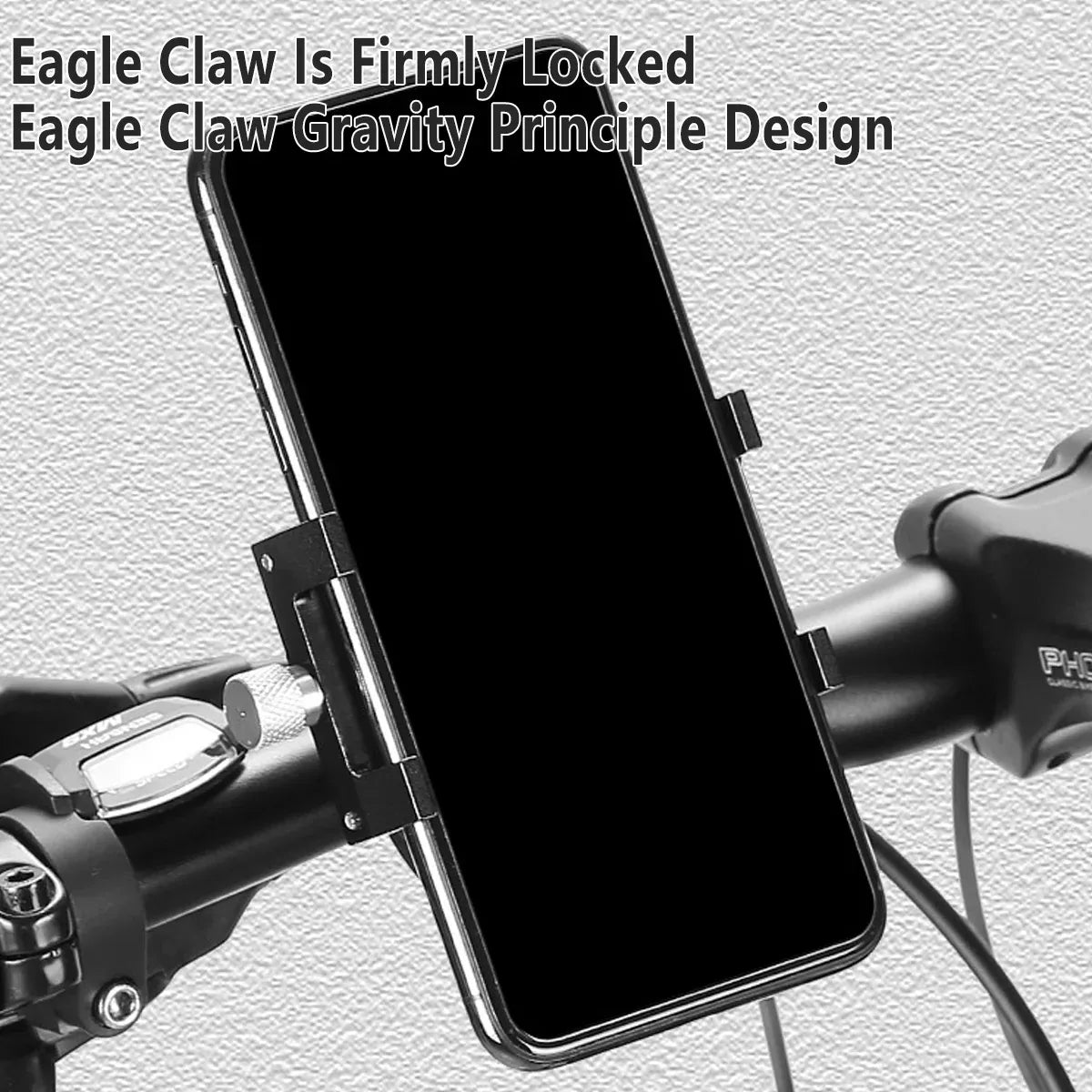 Aluminum Alloy Bicycle Mobile Phone Stand Phone Rack Cycling Accessories Mount V528-BICYCLE-STAND-BLACK-902847