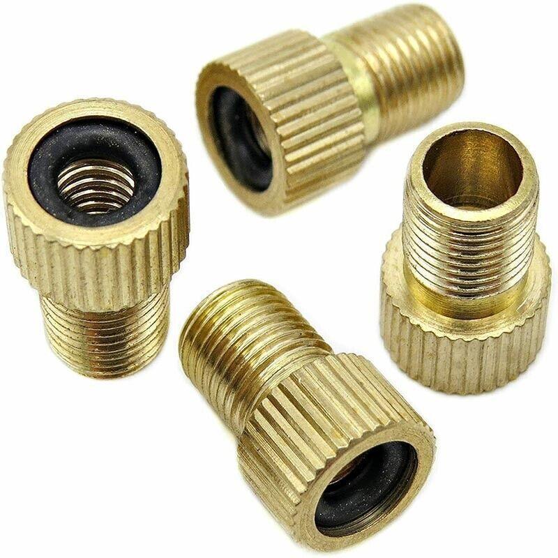 Bicycle Pump Adapters Converter Presta To Schrader Bike Valve Tyre Connector Au - 5PCS V528-BICYCLEADAPTERS-5PCS-923321