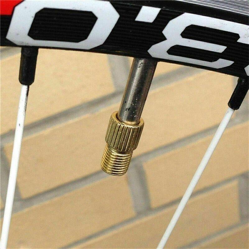 Bicycle Pump Adapters Converter Presta To Schrader Bike Valve Tyre Connector Au - 5PCS V528-BICYCLEADAPTERS-5PCS-923321
