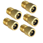 Bicycle Pump Adapters Converter Presta To Schrader Bike Valve Tyre Connector Au - 5PCS V528-BICYCLEADAPTERS-5PCS-923321