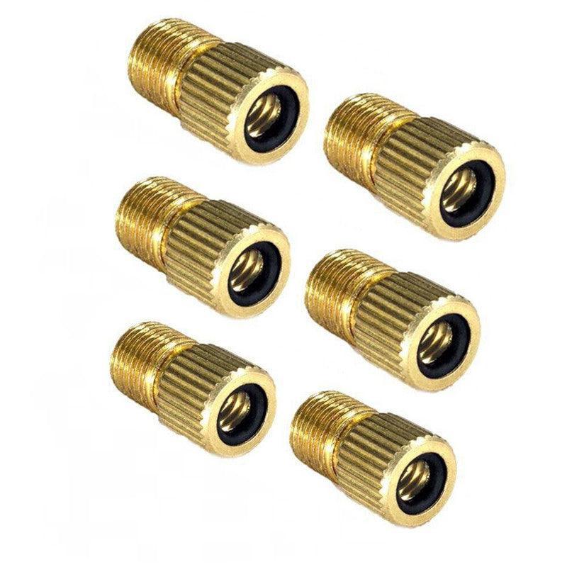 Bicycle Pump Adapters Converter Presta To Schrader Bike Valve Tyre Connector Au - 5PCS V528-BICYCLEADAPTERS-5PCS-923321