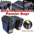 Bicycle Rear Rack Pannier Bags Double Side Water-Resistant Cycling Storage Bag V528-BICYCLEBAG-515280