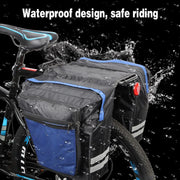 Bicycle Rear Rack Pannier Bags Double Side Water-Resistant Cycling Storage Bag V528-BICYCLEBAG-515280