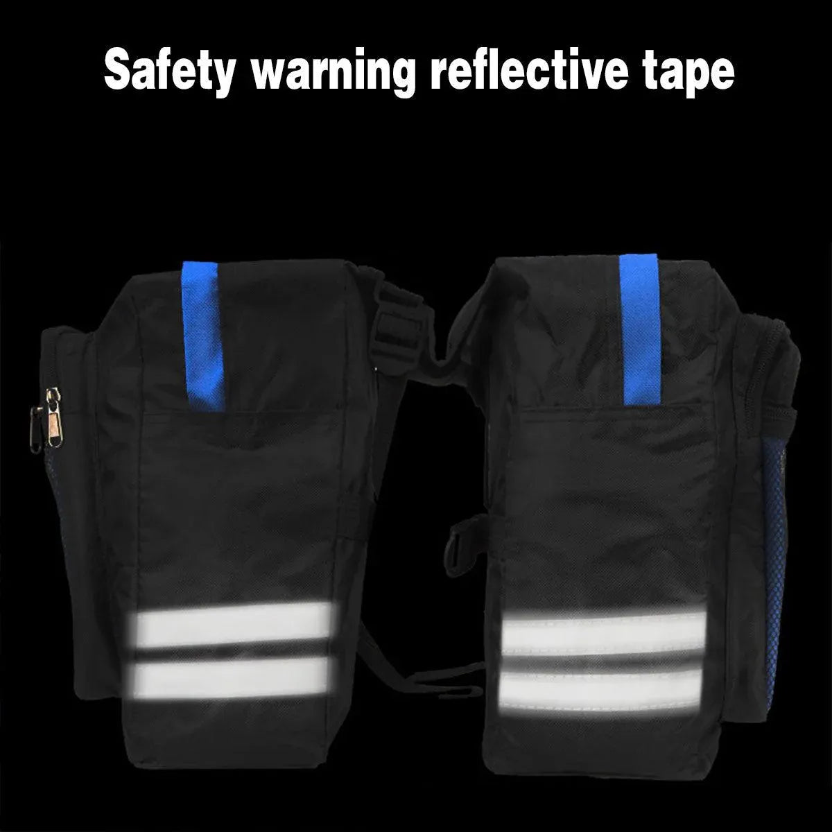 Bicycle Rear Rack Pannier Bags Double Side Water-Resistant Cycling Storage Bag V528-BICYCLEBAG-515280