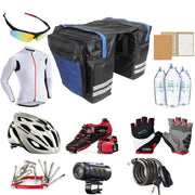 Bicycle Rear Rack Pannier Bags Double Side Water-Resistant Cycling Storage Bag V528-BICYCLEBAG-515280