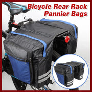 Bicycle Rear Rack Pannier Bags Double Side Water-Resistant Cycling Storage Bag V528-BICYCLEBAG-515280