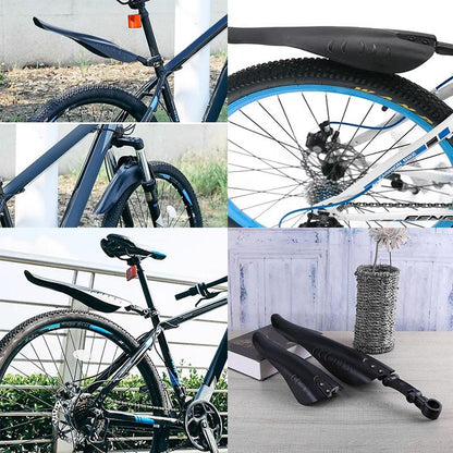 Mountain Bike Bicycle Mudguard Set Front Rear Fender for MTB Cycling Tyre Protection V528-BICYCLEFENDER-2SETS-31673