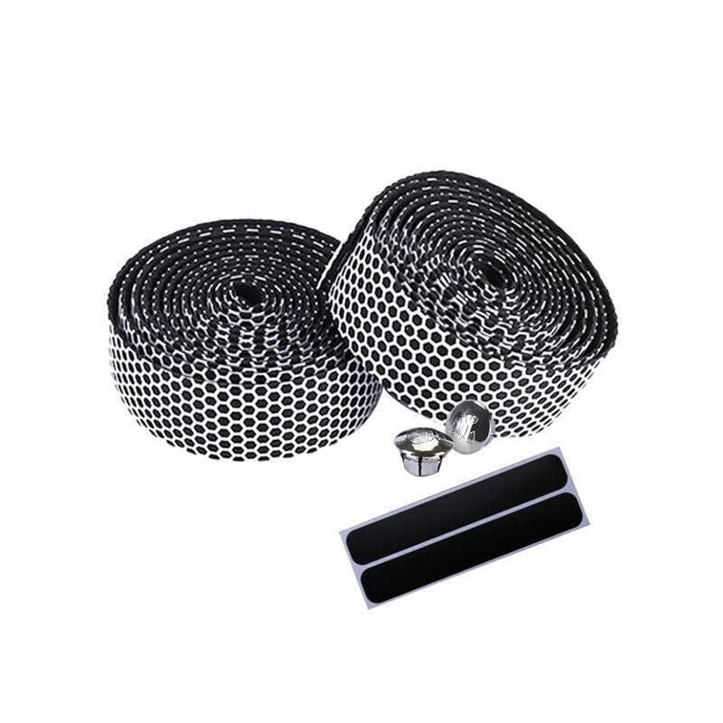 2X Thick Bicycle Handlebar Tape Bar Drop Wrap Mtb Road Bike Anti-Slip Punch - White V528-BICYCLEHANDLEBARTAPE-WHITE-458142