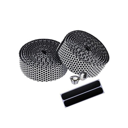 2X Thick Bicycle Handlebar Tape Bar Drop Wrap Mtb Road Bike Anti-Slip Punch - White V528-BICYCLEHANDLEBARTAPE-WHITE-458142