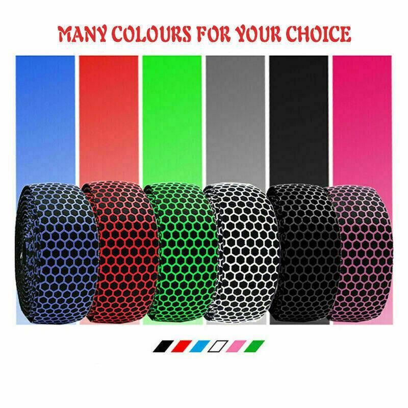 2X Thick Bicycle Handlebar Tape Bar Drop Wrap Mtb Road Bike Anti-Slip Punch - White V528-BICYCLEHANDLEBARTAPE-WHITE-458142