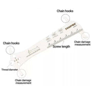 3 in 1 Bike Chain Wear Indicator Chain Hook Bolt Gauge Ruler Tool Stainless Steel V528-BIKECHAINWEAR-565208