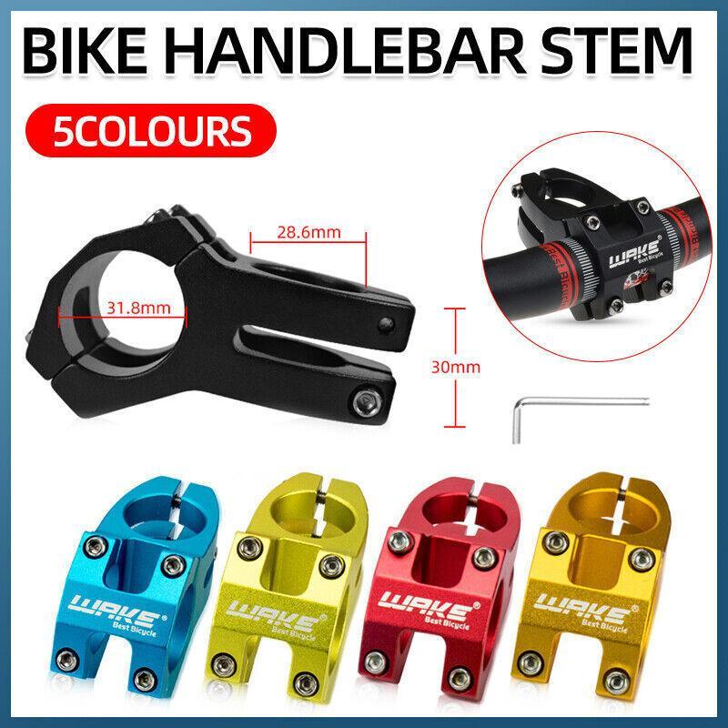 MTB Mountain Bike Handlebar Stem 31.8mm Aluminium Alloy Short Stem Cycling Part - Gold V528-BIKEHANDLEBAR-GOLD-378121