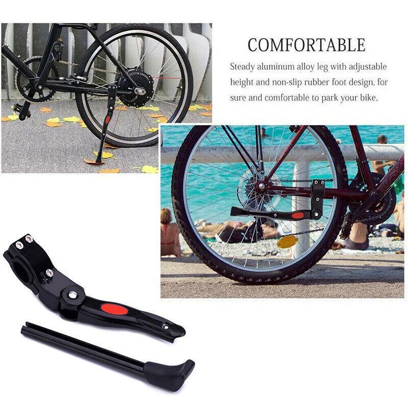 Bicycle Mountain Bike Adjustable Rear Kickstand Prop Side Parking Support Au V528-BIKELEGS-96768