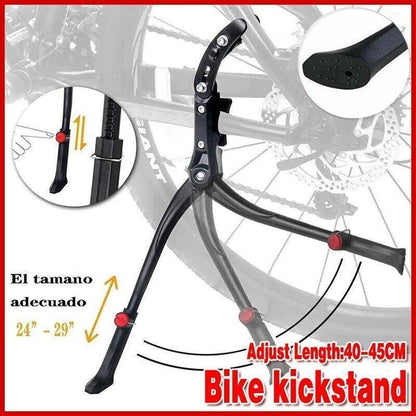 Adjustable Bike Side Kickstand 24 to 29 Inch Bicycle Parking Stand V528-BIKELEGS-BLACK-46108