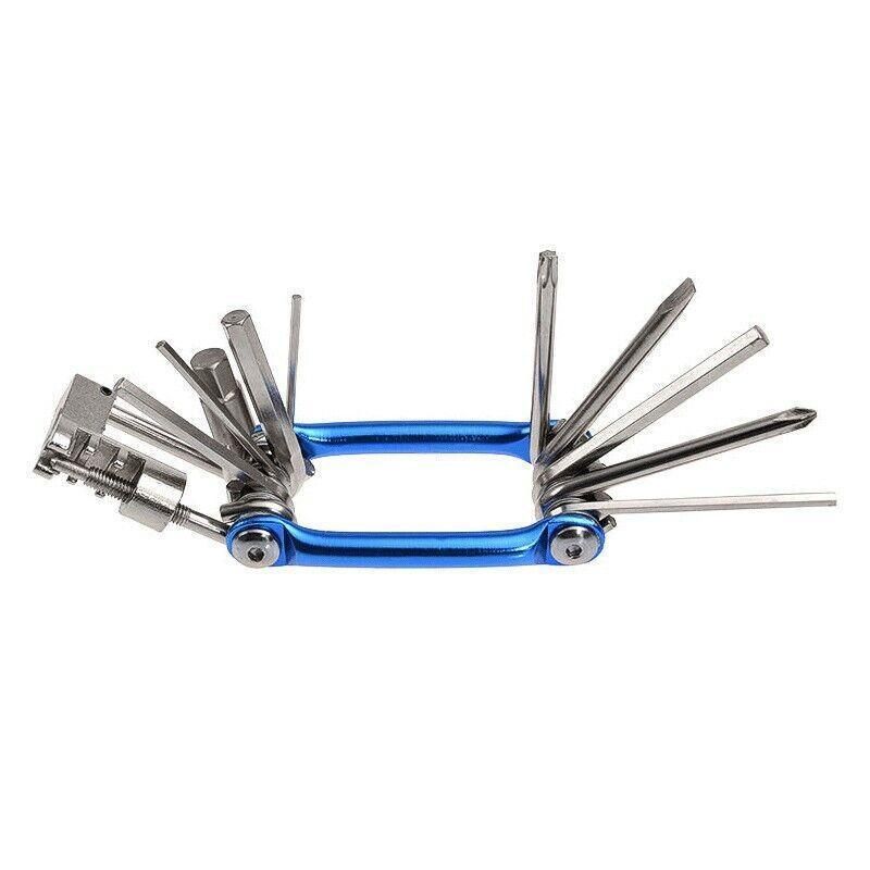 Bicycle Chain Multi-Function Bike Portable Breaker Tool Repair Kit Extractor V528-BIKEPORTABLE-BLUE-943722