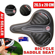 Wide Big Bum Bike Bicycle Gel Cruiser Comfort Saddle Seat Sporty Soft Cushion Au V528-BIKESEAT-642326