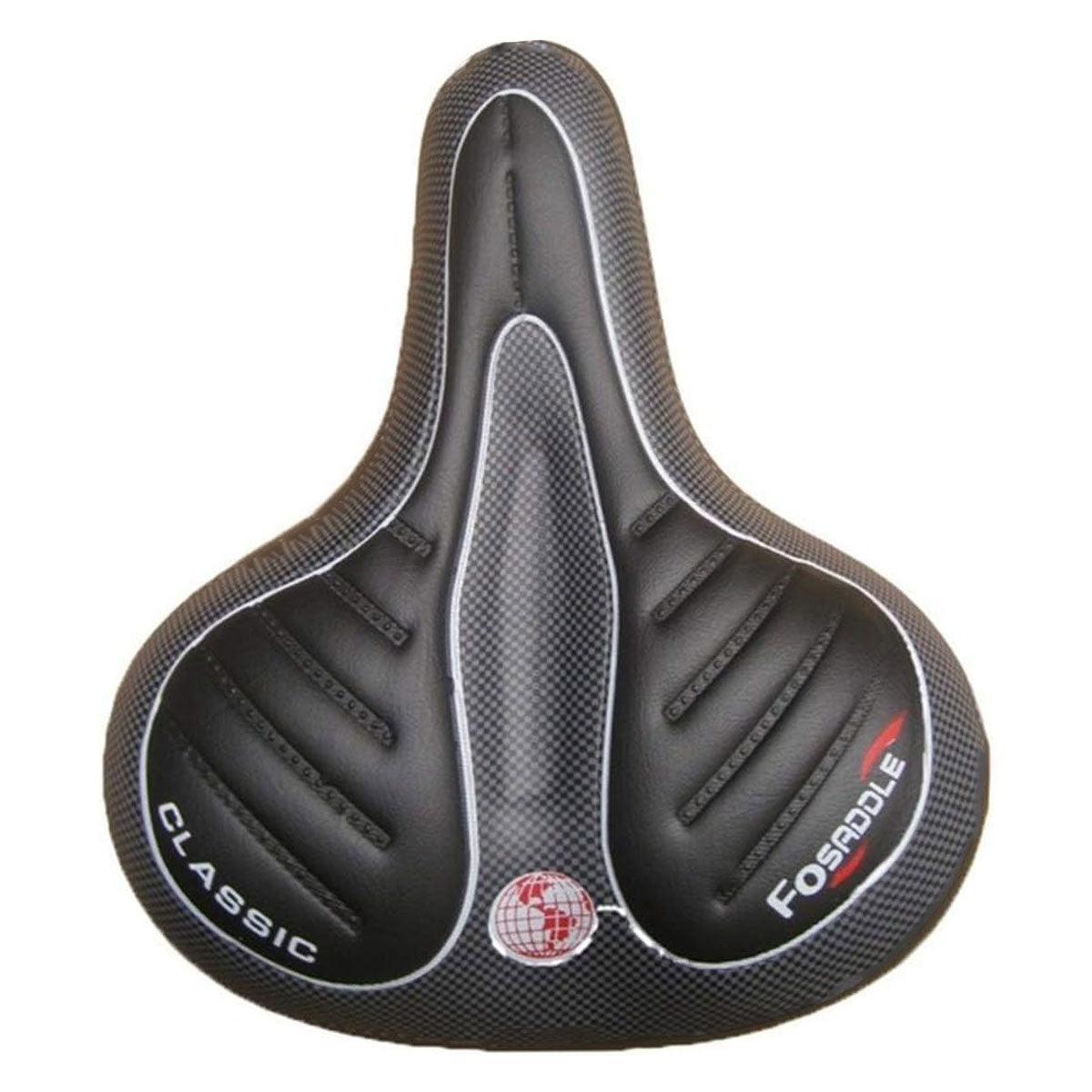 Wide Big Bum Bike Bicycle Gel Cruiser Comfort Saddle Seat Sporty Soft Cushion Au V528-BIKESEAT-642326