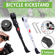 Rear Adjustable Kickstand for Mountain Bicycle Road Bike Parking Support Leg - Black V528-BIKESTAND-BLACK-324657