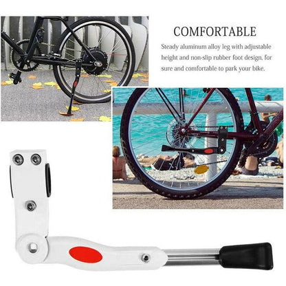 Rear Adjustable Kickstand for Mountain Bicycle Road Bike Parking Support Leg - Black V528-BIKESTAND-BLACK-324657