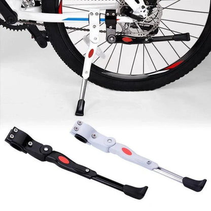 Rear Adjustable Kickstand for Mountain Bicycle Road Bike Parking Support Leg - White V528-BIKESTAND-WHITE-944541