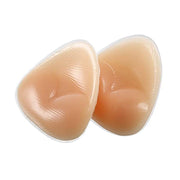 Triangle Push-Up Silicone Bra Inserts Breasts Pad Bikini Bra Cleavage Enhancers - Transparent-Big V528-BIKINIBRA-TRA-BIG-413351