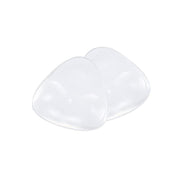 Triangle Push-Up Silicone Bra Inserts Breasts Pad Bikini Bra Cleavage Enhancers - Transparent-Big V528-BIKINIBRA-TRA-BIG-413351