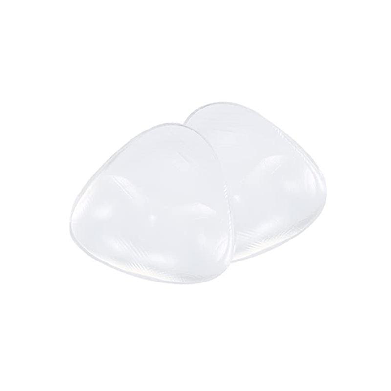 Triangle Push-Up Silicone Bra Inserts Breasts Pad Bikini Bra Cleavage Enhancers - Transparent-Small V528-BIKINIBRA-TRA-SMALL-722238