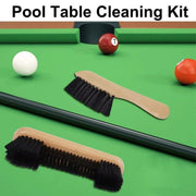 2PCS Brush Rail Brush Set Billiard Table Cleaning Kit Pool Table Corner Brush V528-BILLIARD-BRUSH-WOOD-433271