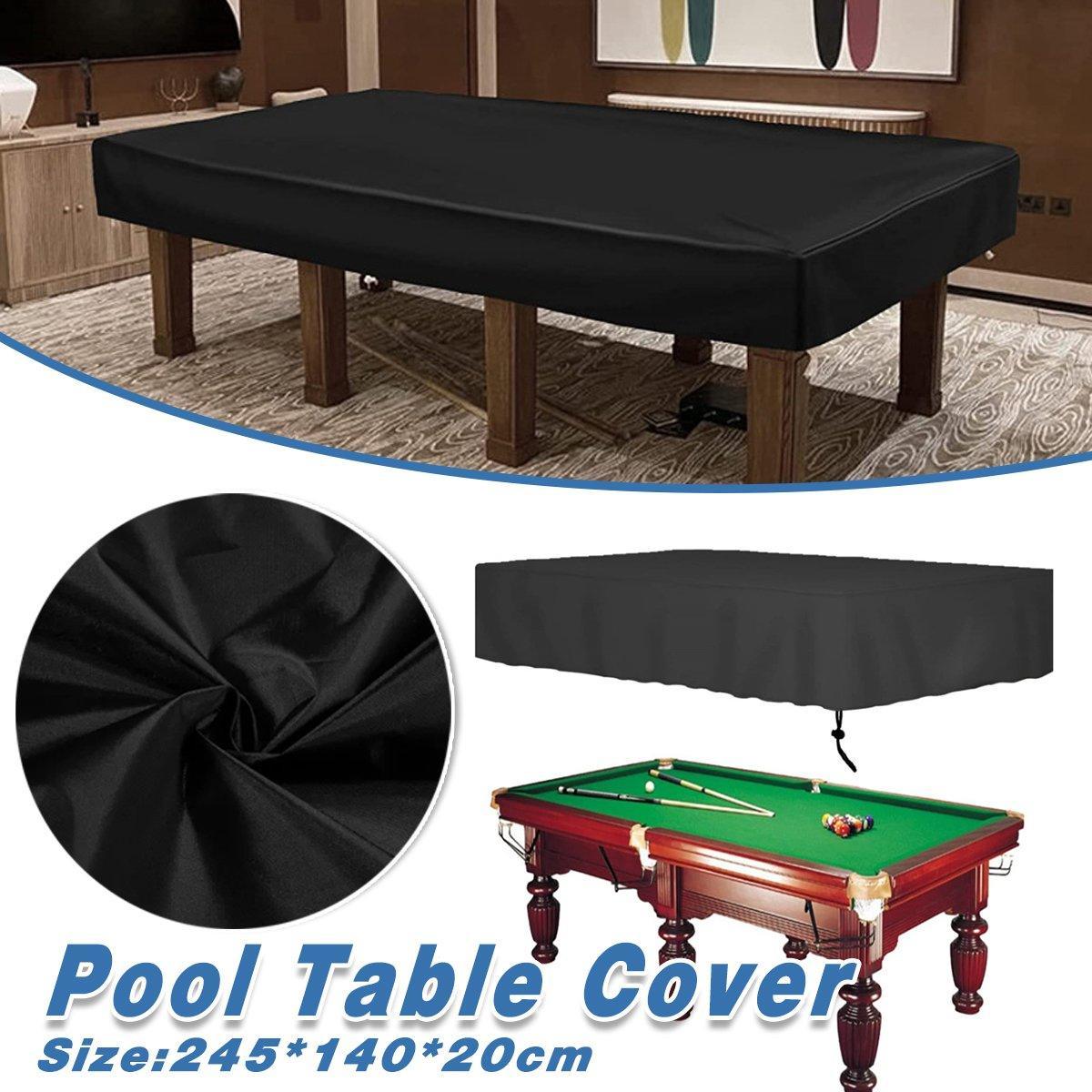 Waterproof Oxford Cloth Billiards Table Cover Dustproof Pool Table Protector V528-BILLIARD-TABLE-COVER-8FT-744465