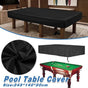 Waterproof Oxford Cloth Billiards Table Cover Dustproof Pool Table Protector V528-BILLIARD-TABLE-COVER-8FT-744465