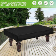 Waterproof Oxford Cloth Billiards Table Cover Dustproof Pool Table Protector V528-BILLIARD-TABLE-COVER-8FT-744465