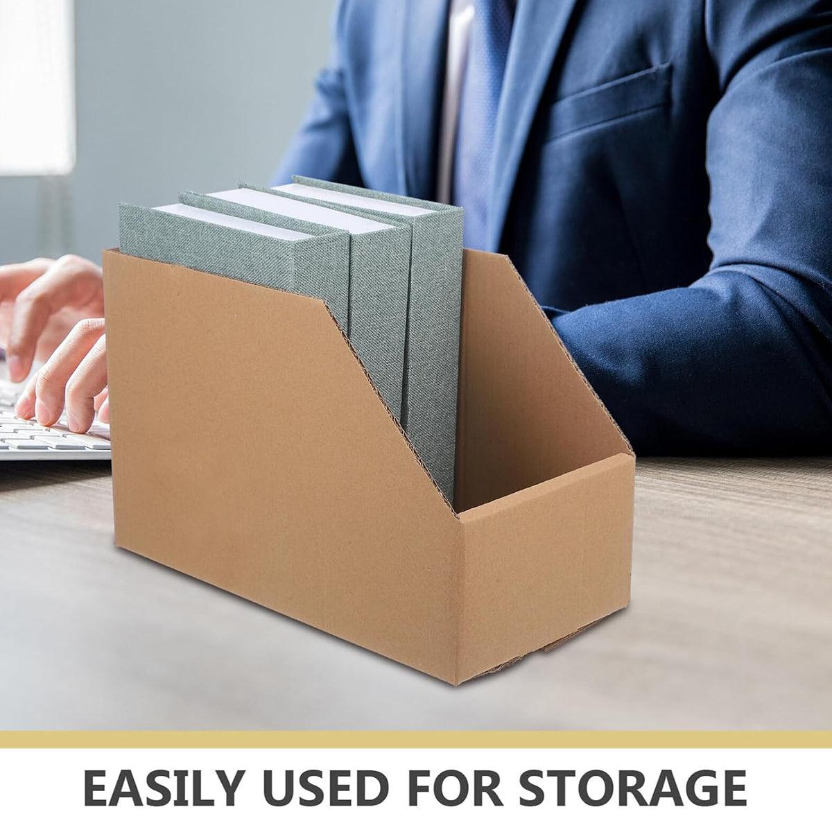 10pcs Slanted Display Boxes for Sorting Organising Storage Containers Organizer - 40cm x 18cm x 22cm V528-BIN-10PCS-40-18-22-321387