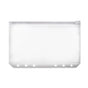 12X A5/A6/A7 Binder Pocket Zipper 6 Holes Pvc Document Filling Bags Clear Kit - A6(17*11CM) V528-BINDERPOCKET-12PCS-A6-116698
