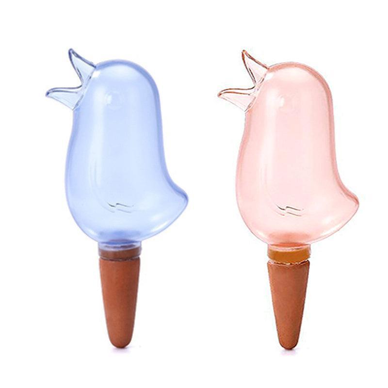 4Pcs Plant Self Watering Spikes Pot Drip Irrigation Garden Tool Plant Waterer Au V528-BIRD-2BLUE2RED-106551