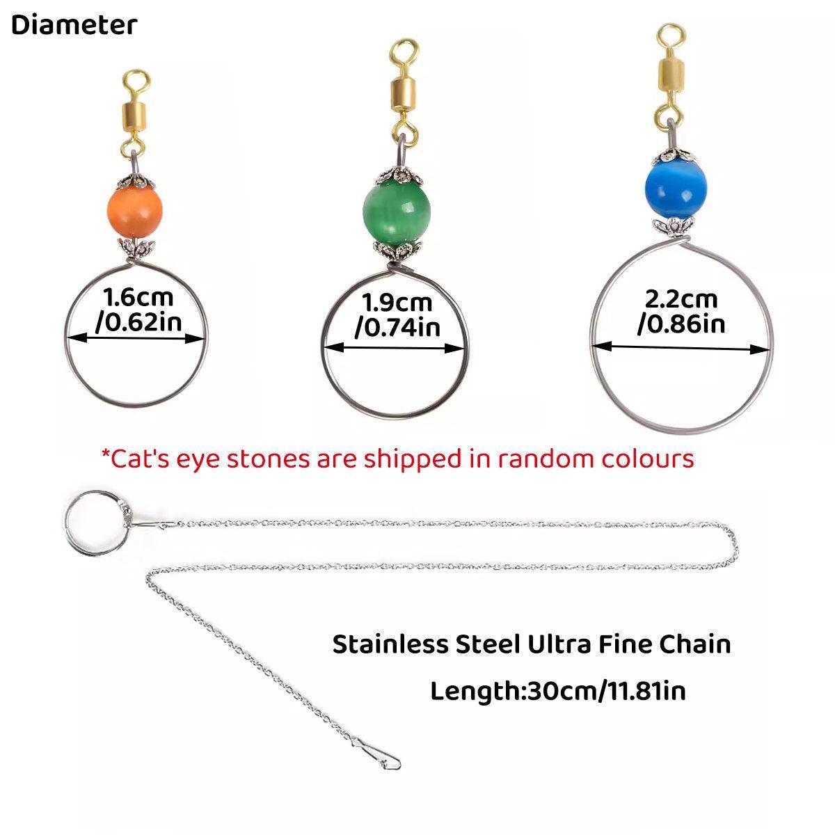 Parrot Neck Collar Stainless Steel Bird Chain Training Adjustable Bird Leash - S-Diameter 1.6cm V528-BIRD-CHAIN-MYS-S-277931