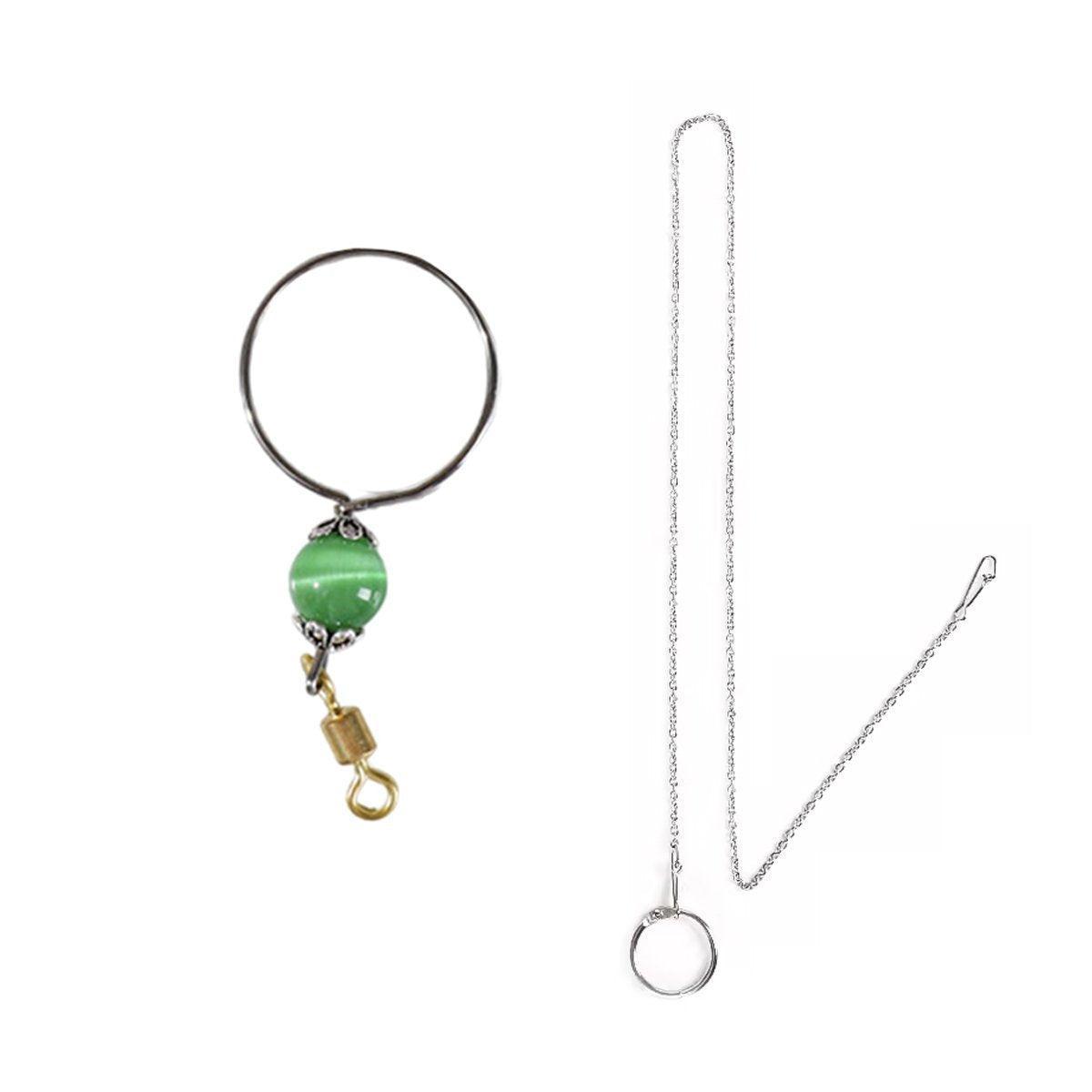 Parrot Neck Collar Stainless Steel Bird Chain Training Adjustable Bird Leash - S-Diameter 1.6cm V528-BIRD-CHAIN-MYS-S-277931