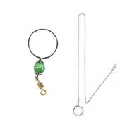 Parrot Neck Collar Stainless Steel Bird Chain Training Adjustable Bird Leash - S-Diameter 1.6cm V528-BIRD-CHAIN-MYS-S-277931